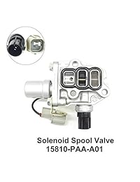 Válvula de bobina VTEC 15810-PAA-A01 con interruptor de presión de aceite y junta de repuesto para Honda Accord 1998-2002 4 Cyl Odyssey Acura CL 2,3 L Aceite de eje de control