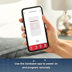 Sunbeam Polyester Wi-Fi Connected Mattress
