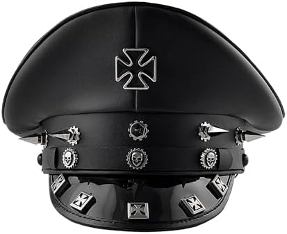 Amazon.com: RegalCrafters WWII WW2 German Officer Hat Crusher Cap