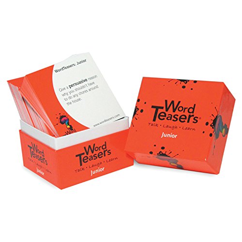 WordTeasers WT-2296 Junior Flash Card, 150 Questions (Pack of 150)