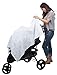 Diamond Baby Swaddle Blankets Organic Cotton, Diamonds and Stripes Design, 2-Pack