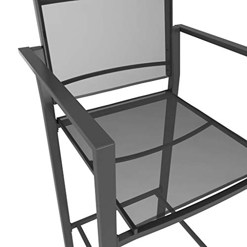 Tidyard 9-TLG.Bar-Set Garnitur Stehtisch Barset Gartenbar Gartenmöbel Sitzgruppe Gartengruppe Gartengarnitur Mit 1 x… – Bild 6