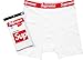 Legend Products Supreme Letters Logo Boxer Briefs (1 Boxer Brief) White Size Small Medium Large