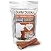 Bully Sticks for Dogs - 12 Pack of 6 Inch Bull Pizzle Sticks for Dogs from Grass Fed Free Range Cattle - 100% Digestible, All-Natural & Great for Dental Health, Safer Alternative to Rawhide Sticks