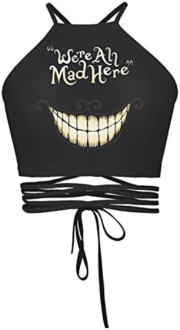 Women's Teens Girls Juniors Halter Sexy Vest Crop Top Shirt
