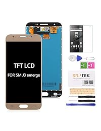 Srjtek   Piezas de repuesto para Samsung Galaxy J3 2017 Prime Emerge J327 J327A J327V J327P J327T1 J327R4, con digitalizador de pantalla táctil, versión de EE. UU.