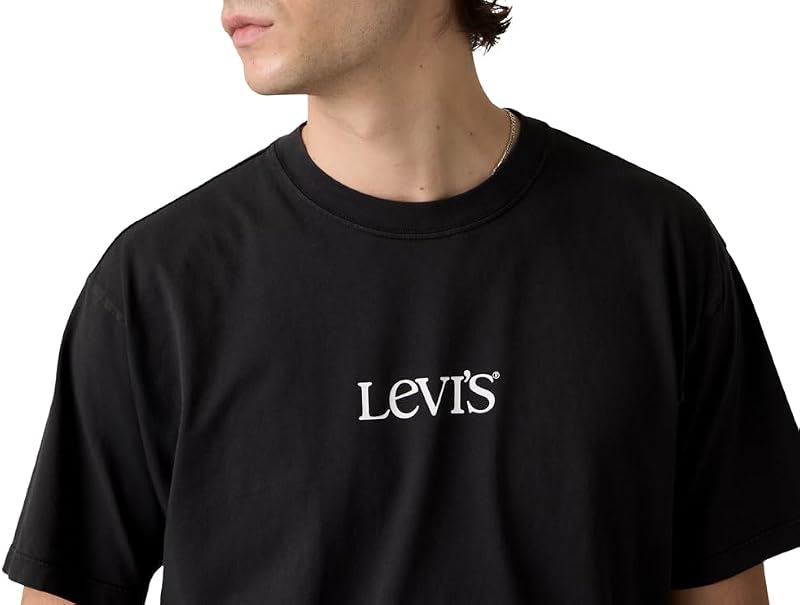 Camiseta Vintage Fit Graphic tee para Hombre (1 Unidad), Ssnl Logo 7 Jet Black, L — foto 2 de 6