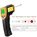 Laser Infrared Thermometer Non-Contact Digital Temperature Gun，Adjustable Emissivity &MAX/MIN/， -50°C to 550°C(-58°F to 1022°F) IR Thermometer for Industrial,Kitchen Cooking,Ovens