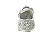 F-54A Baby Girls Rhinestone Ballet Ballerina Flats Silver