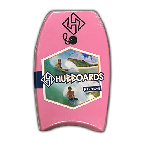 Hubboards Hubblite Mini Surfer - Beginner, Intermediate, Expert Super Lightweight Premium - Ideal for Kids and Adults - with Adjustable Leash