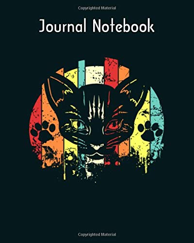 Journal Notebook: cat hair - 50 sheets, 100 pages - 8 x 10 inches ...