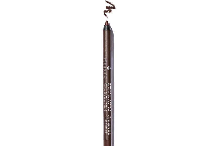 essence | Stay & Play Gel Eyeliner | Super Soft Gel-like Texture | Waterproof & Longlasting | Vegan & Cruelty Free (02 But First Espresso)