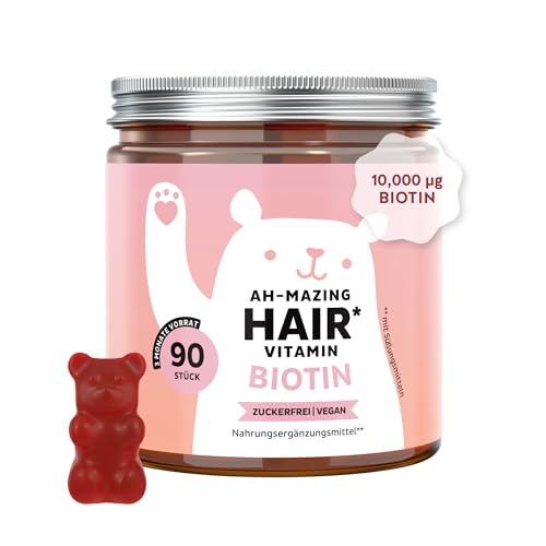 Bears with Benefits - Gummibärchen Biotin 10.000µg - Für Haare - 90 Stück