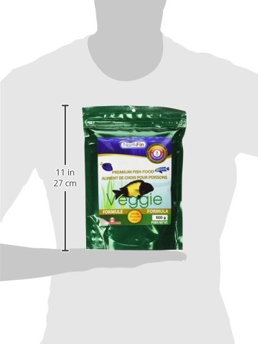 Northfin Food Veggie Formula 3mm Pellet 500 Gram Package