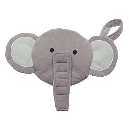 J.L. Childress Pacifier Pal Pacifier Pocket, Elephant