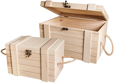 Ahsap Sandik 2li Set Amazon Com Tr