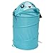 KINGSO Carton Kid Foldable Pop-Up Laundry Hamper Storage Basket Blue