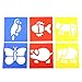 Inxens Drawing Stencils for Kids Ages 4-8 Kits Drawing Templates Shapes