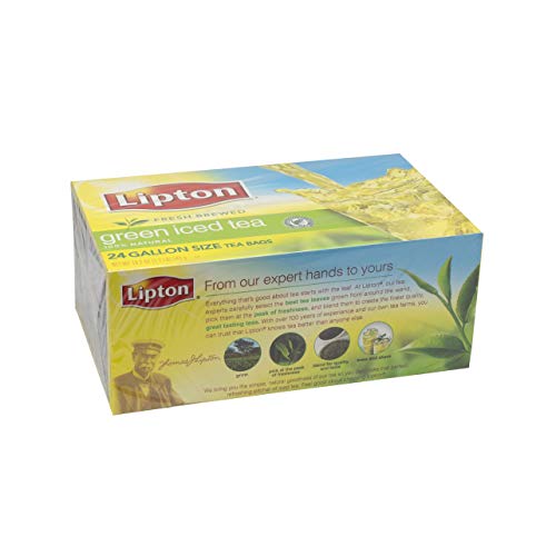 Lipton Green Iced Tea Bags Unsweetened Made with Tea Leaves Sourced