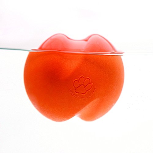 West Paw Zogoflex Jive Durable Nearly Indestructible Dog Ball Chew-Fetch-Play Dog Toy, 100% Guaranteed Tough, It Floats!, Made in USA, Small 2.6-Inch, Granny Smith - Thumbnail 5