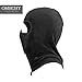 OMECHY Balaclava Windproof Ski Mask Outdoor Cold Weather Face Mask Motorcycle Neck Warmer Tactical Hood, Black Mesh One size