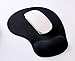 Suriora Mouse Pad, Comfort Silica Gel Wrist Rest Support Mouse Pad for Computer Pc/Laptop （Black）