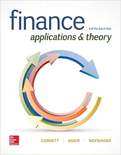  Finance Applications And Theory 9781260013986 Cort Marcia Adair Troy Nofsinger John Books