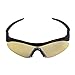 HDE Laser Eye Protection Safety Glasses for UV Lasers with Case (Yellow)