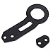yunanwa Rear Tow Towing Hook for Universal Car Auto Trailer Ring Aluminum Alloy (Black)