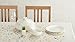 Maison d' Hermine Table Cloth Rectangle Table 100% Cotton 60 x 108 Inches Tablecloth Reusable Decorative Everyday Use for Dining Room, Farmhouse, Home, Party, Festive & Wedding Spring Summer - Colmar