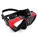 TELESIN Silicone Diving Glass With Detachable Screw Mount Diving Mask Scuba Snorkel Swimming Goggles For Sports Camera GoPro HD Hero 2 3 3+ 4,4 Session,5 Session,5 Black,6black (Red&Black)