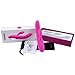 ZEMALIA Delia Rabbit Vibrator Rechargable G-Spot Clitoris Stimulator Waterproof Dildo Body-Safe Silicone Vagina Vibrating Heating Fuction Masturbator 10 Modes Red