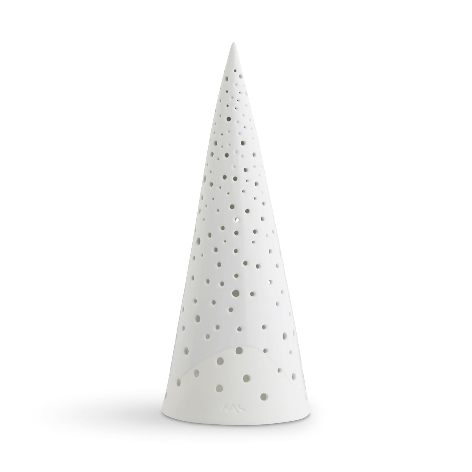 Kähler Nobili Tea Light Holder Tall Height 30 cm Danish Design White