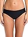 Ocean Blues Women's Swim Standard Adjustable Waist Bikini Bottom, Black, Medium