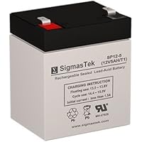 Zeus PC4.5-6F1 Replacement Battery - 6V 4.5AH Sealed Lead Acid Battery By SigmasTek