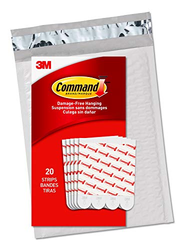 Command Large Replacement Strips, Re-Hang Indoor Hooks (GP023-20NA)