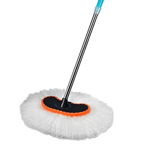 Taloyer Car Telescopic Wash Brush Long Handle Vehicle Cleaning Tool Soft Car Wash Truck Duster Mop Tools - Thumbnail 6