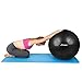 Trideer Exercise Ball (45-85cm) Extra Thick Yoga Ball Chair, Anti-Burst Heavy Duty Stability Ball Supports 2200lbs, Birthing Ball with Quick Pump (Office & Home & Gym)