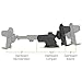 iOttie Easy One Touch 3 Car & Desk Mount Holder for iPhone 6s Plus 6s 5s 5c, Samsung Galaxy S6 Edge Plus S6 S5 S4, Note 5 4 3, Google Nexus 5 4, LG G4