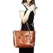 JUNDUN Women Bag Casual Vintage Shoulder Bag Handbags Cross Body Bag Large Capacity Bags Brown