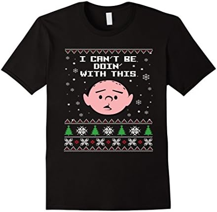 Men's KARL PILKINGTON i can't be doin' with this Tshirt Large Black