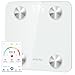 Scale,SNUUNG Body Fat Scale, High Quality Bluetooth Smart Digital, Bathroom Weight Scale,Work with iOS and Android APP, 400 Lbs (Creamy White)