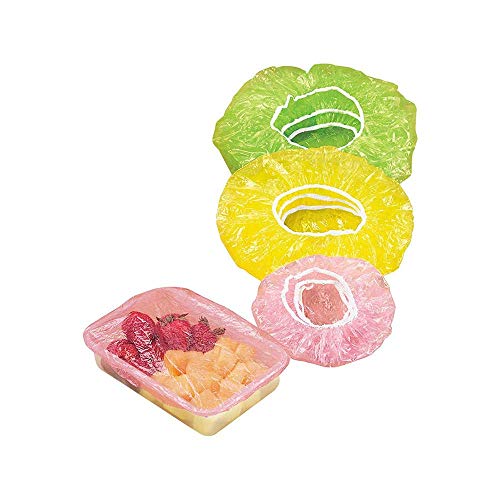 Freshness Protection Package, 24 Pcs Elastic Food Covers Lids for Fruit or Bowls Cups Food Cover Set for Kitchen Vegetable Protector Freshness Protection