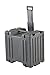 SKB 8U Space Rack with In-line Wheels, TSA Latches, and Handle, Black