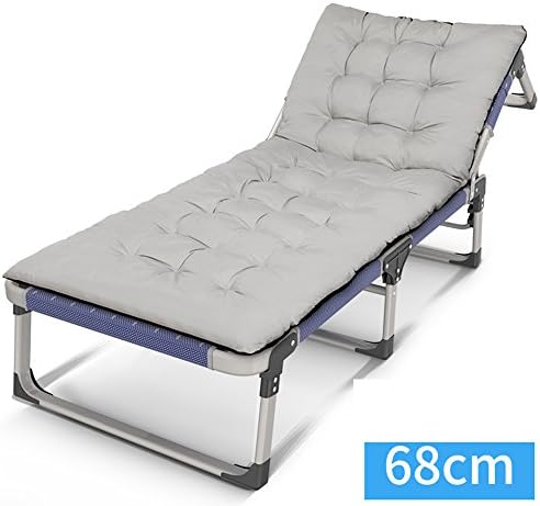 SunLoungers FEIFEI Multifunctional Folding Sheets Office Siesta Simple Invisible Beach Siesta Bed Recliner Collapsible (Color : B)