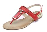 Alexis Leroy Women's Thong Flip-Flops Beach Flat Sandals