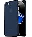 TOZO for iPhone 7 Case iPhone 8 Case PP 0.35mm World's est Protect Hard Case Semi Transparent Light Weight 4.7 inch. Matte Ore Blue