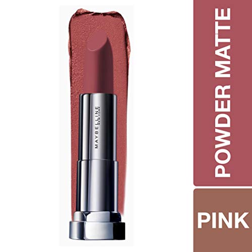 Maybelline New York Matte Lipstick, Intense Colour, Moisturised Lips, Color Sensational Creamy Matte, 507 Almond Pink, 3.9g 2 Maybelline New York Matte Lipstick, Intense Colour, Moisturised Lips, Color Sensational Creamy Matte, 507 Almond Pink, 3.9g - Image 2