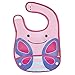 Skip Hop Zoo Infant and Toddler Tuck-Away Bib, Blossom Butterfly, Multi