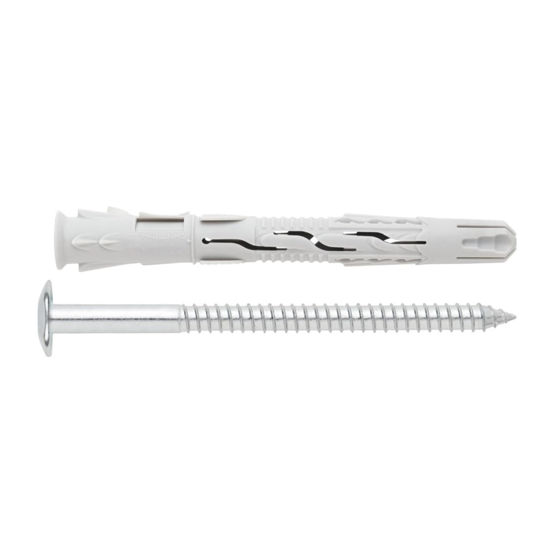 Index 184 TNUXT10120 Index TNUXT10120-Taco Nylon Universal Alto Rendimiento Cabeza Truss Head Tamper-Proof Homologado ETE 10 x 120 Ø10, 50 uds.)